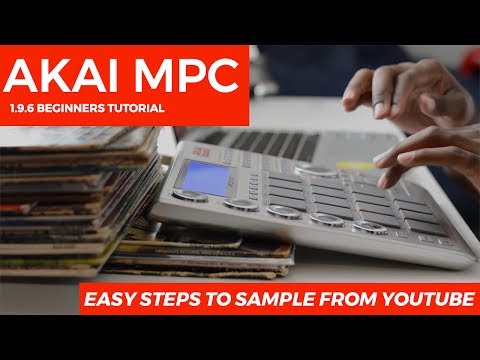 MPC Studio 1.9.5 Beginner's Tutorial: EASY STEPS to Sample from Youtube