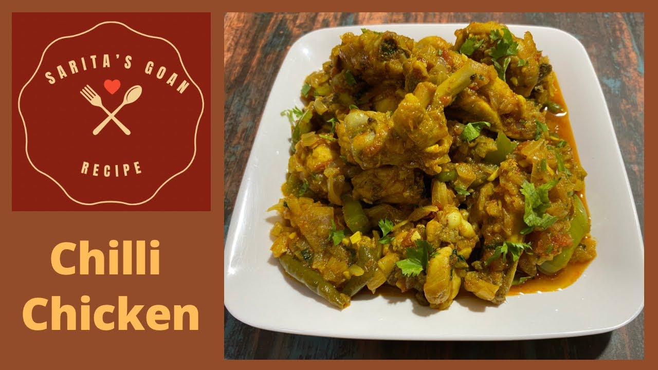 Goan Chilli Chicken | Goan Style Chilli Chicken | Sarita’s Goan Recipes |