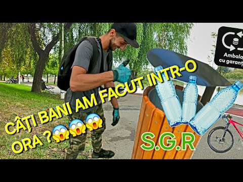 CÂȚI BANII💸SE FAC DIN SGR-URI PE ORĂ❓️*STICLE RECICLABILE*❓️😱ÎN ACEST CLIP VE-ȚI AFLA+INCENDIU I.O.R