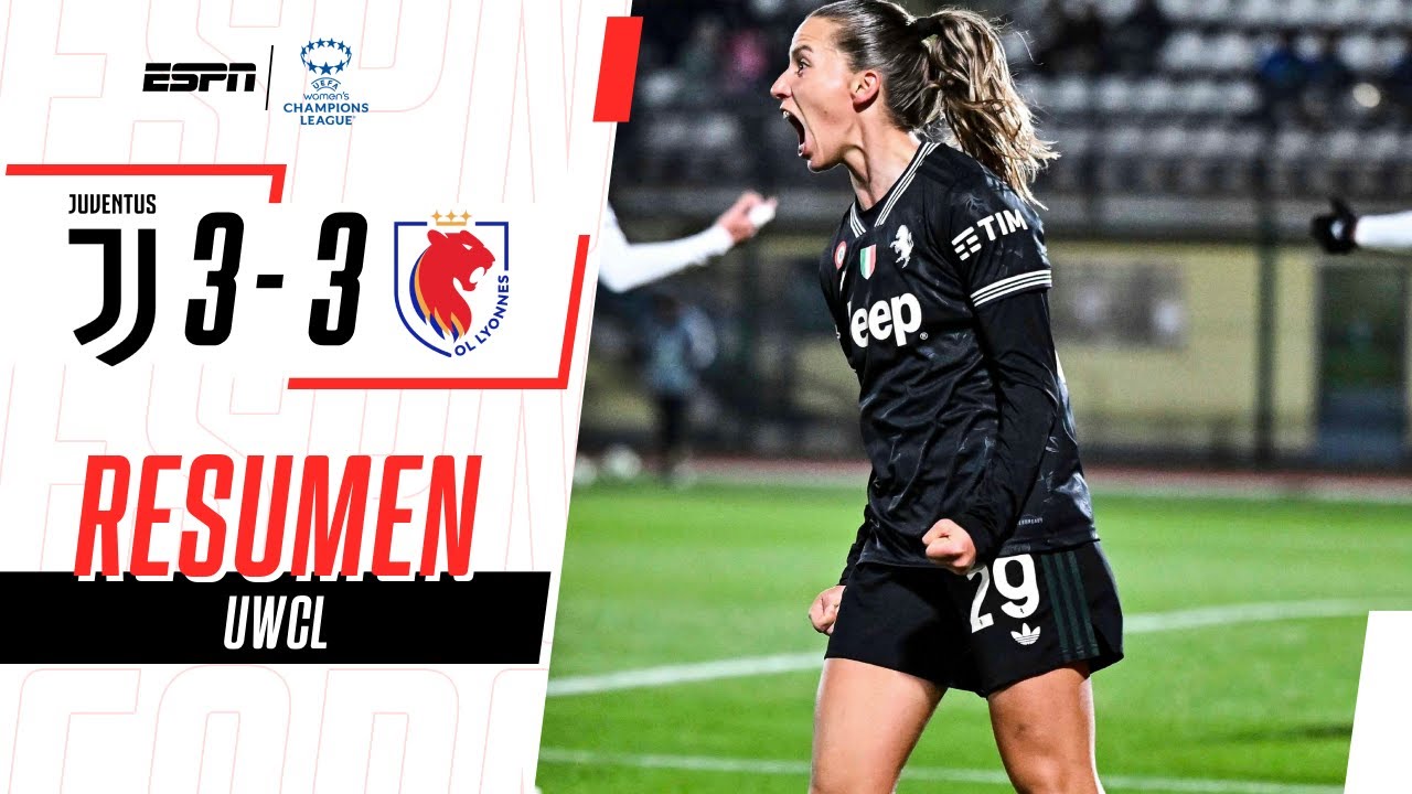 SHOW DE GOLES, PARTIDAZO Y EMPATE COMO LOCAL PARA LA JUVE | Juventus 3-3 Lyonnes | RESUMEN