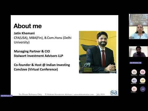 Alumni Association Session: Analysing fundamentals of company