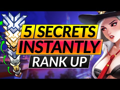 5 SECRETS to INSTANTLY RANK UP in Overwatch - What I Wish I Knew in Elo Hell - Pro Tips Guide