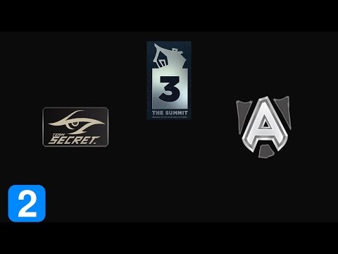 Highlights Team Secret vs Alliance Game 2- The Summit 3