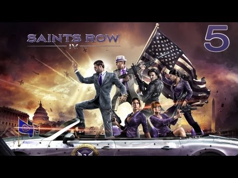 Co-op Let's Play - Saints Row IV - Episode 5 - DAMN THAT'S TALL!