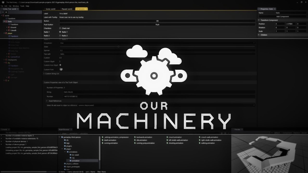 The Machinery Game Engine Released*