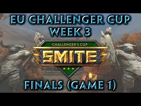 Smite Challenger Cup EU Week 3 - Finals (Game 1)