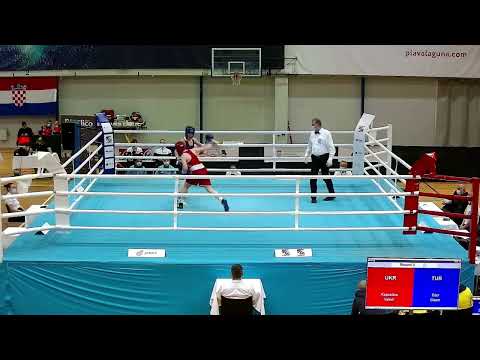 Валерия Капустина (Украина) – Гизем Озер (Турция). Чемпионат Европы по боксу до 22 лет 2022