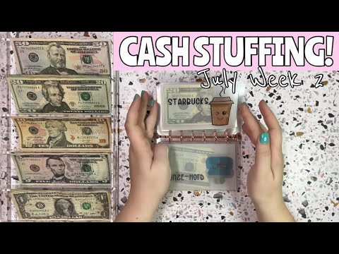 CASH STUFFING! July Week 2 | This Did Not Go Well!!! $705 to Bills Binder + Spending Cash Envelopes!