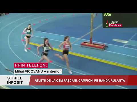 ATLEȚII DE LA CSM PAȘCANI, CAMPIONI PE BANDĂ RULANTĂ