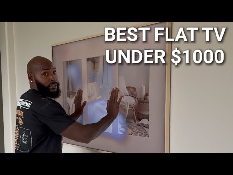 Best Flat TV Under $1000!! Also How To Install It! 