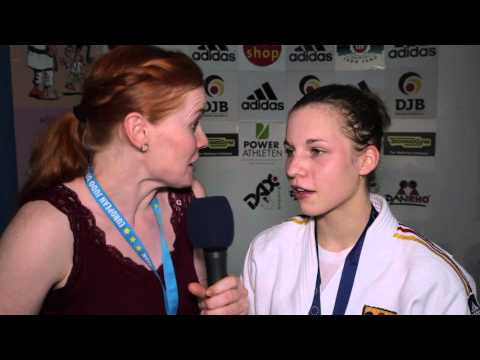 Theresa Stoll gewinnt  -57kg Gold beim European Cup Juniors in Berlin