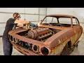 Man Builds a FERRARI From an Abandoned CLASSIC | Start to Finish by DEFAULT Thumbnail