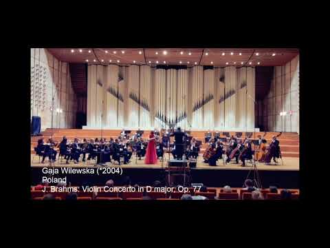 Gaja Wilewska-Brahms VC in D major op.77-Slovak Radio Symphony Orchestra,Maestro Konstantin Ilievsky