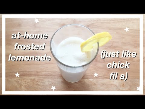 the BEST FROSTED LEMONADE recipe (chick-fil-a copycat)