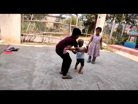 Bubu And Bibhu enjoying a lot #cute Baby playing video #kids are dancing and playing