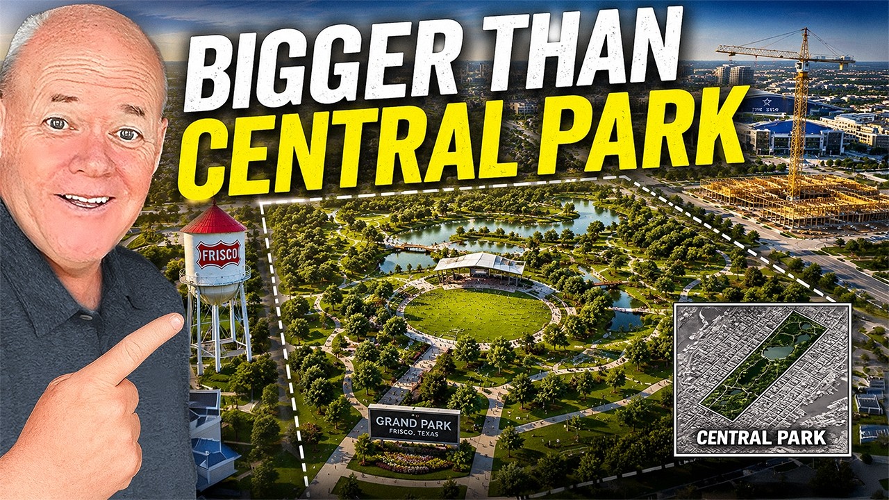 Everything being built in Frisco, Texas right now - watch the full video on YouTube