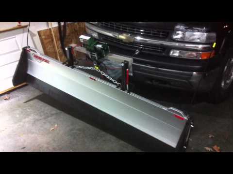 SnowSport HD plow w/ Winch modification