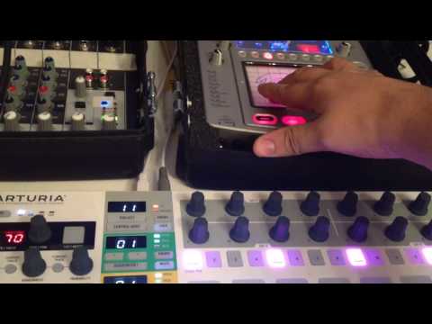 Beatstep Pro + MPX8 + DS1 + Kaoss Pad II