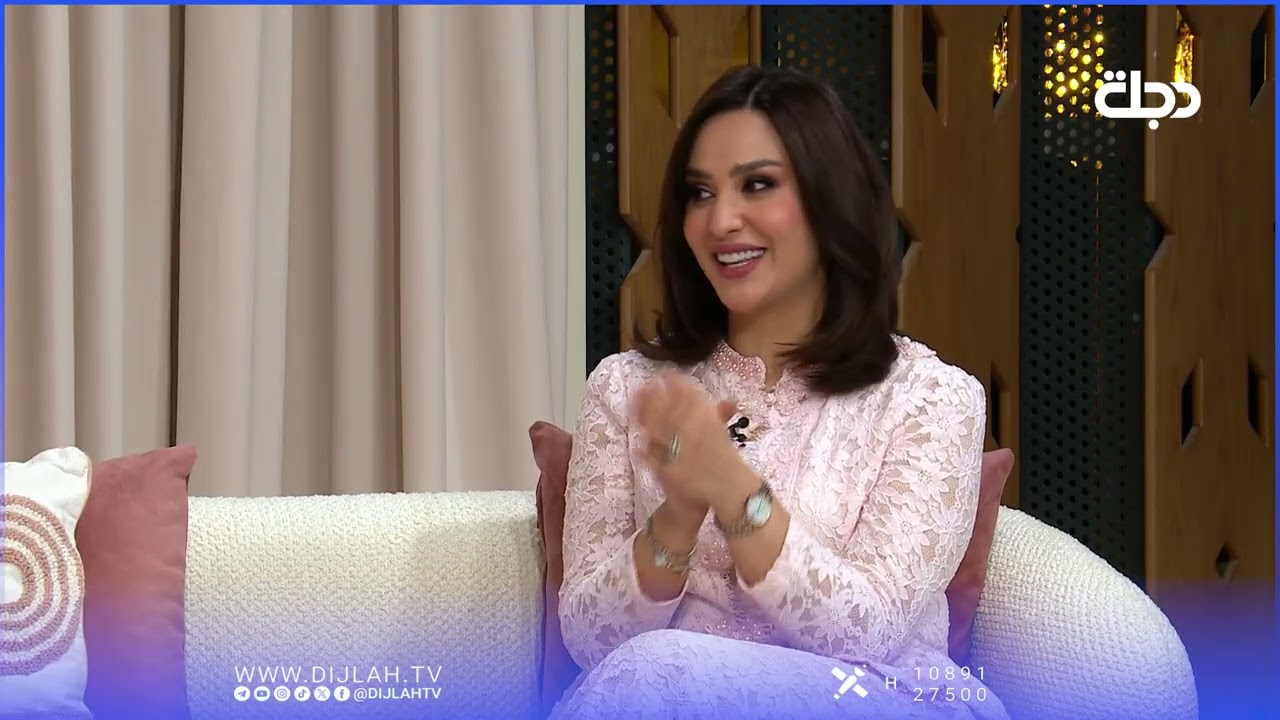 فيديو | لقاء خاص مع الاعلامية الرائدة امل المدرس في جمعتنة طيبة مع طيبة خليل