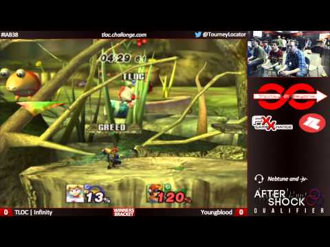 IaB38 PM - TLOC Infinity (Peach, Fox) vs Youngblood (C Falcon) - Winners Bracket