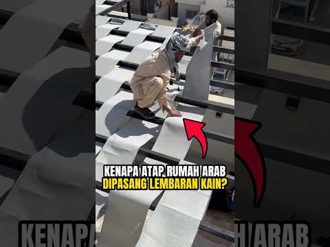 Ini Alasan Atap Rumah di Arab Pakai Kain