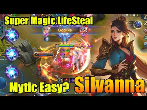 Silvanna Offlaner Burst Damage  - Silvanna New Item Build 2021 | Top Global Silvanna Gameplay | MLBB
