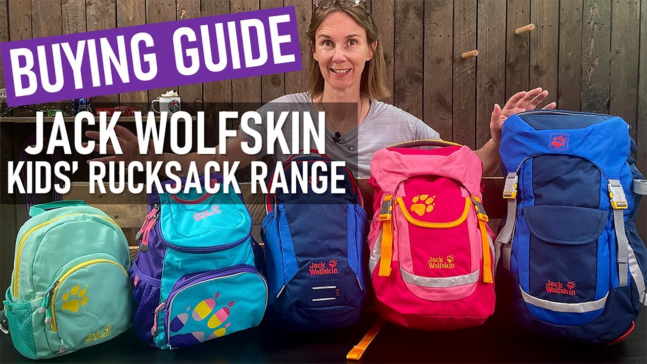 Jack Wolfskin Kids' Rucksacks - Buying Guide - School, Nursery and Day Backpacks