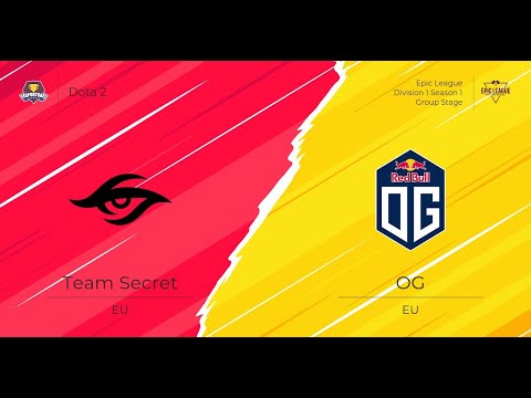 SECRET vs OG EPIC LEAGUE DIVISION 1 Game 1 midone -Sven- Perspective