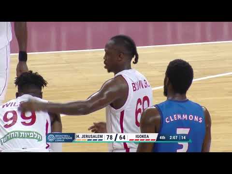 TC4 Hapoel Bank Yahav Jerusalem vs Igokea   UF   Basketball Champions League