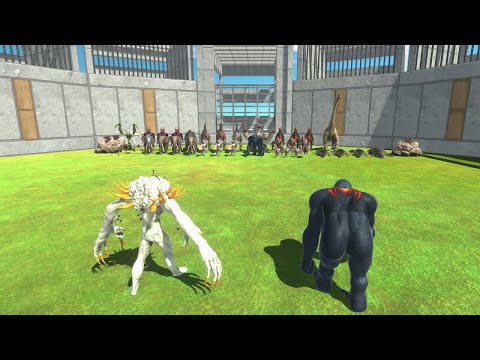 Scourge and Goro VS 3 Mini Boss and A Boss - Animal Revolt Battle Simulator ARBS