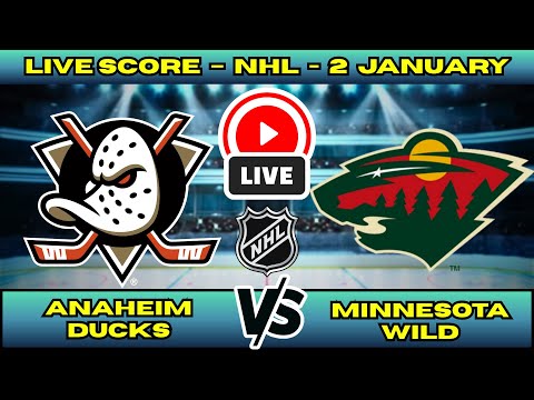 🔴 Anaheim Ducks vs Minnesota Wild | NHL PLAY BY PLAY | Live Score Update January 2
