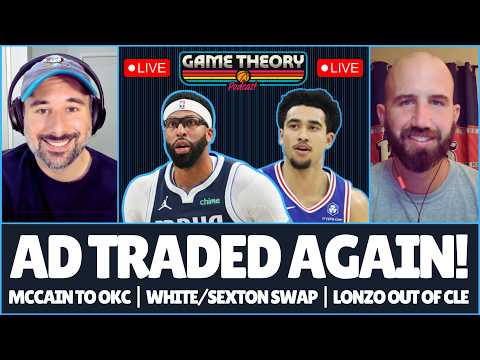 NBA Trade Deadline Mania! Anthony Davis to Wizards?! Jared McCain to Thunder | Coby White to Hornets