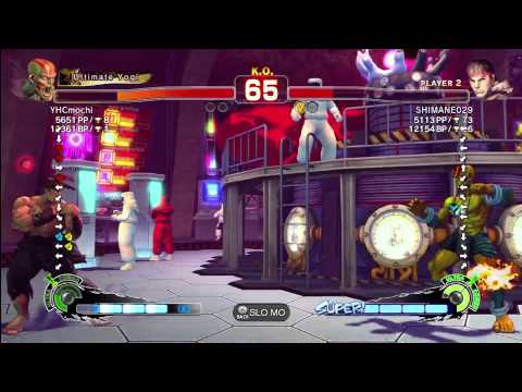 SSF4 AE [Dhalsim] YHCmochi vs SHIMANE029 [Ryu]