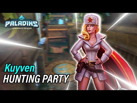 Kuyven Tyra Pro Competitive l GRANDMASTER l HUNTING PARTY l PALADINS GAMEPLAY