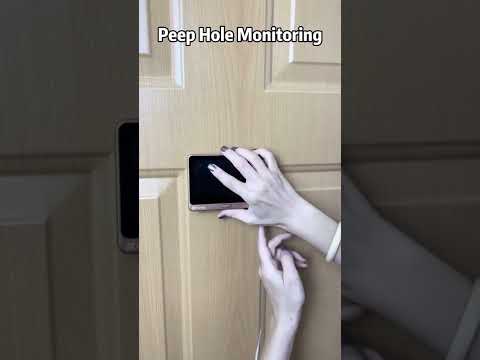 Smart Door Peephole Camera. Product Link in the Comments!