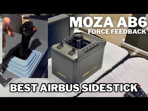 *NEW* AB6 Moza Force Feedback Airbus Sidestick Base
