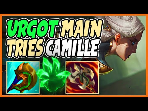 3 YEAR URGOT MAIN TRIES CAMILLE! (this champs crazy!) - League of Legends