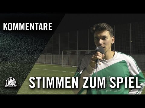 Die Stimmen zum Spiel | Bahrenfelder SV II - Niendorfer TSV II (Achtelfinale, Pokal der 2. Herren)