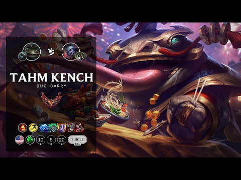 Tahm Kench Bot vs Tristana - NA Grandmaster Patch 12.6