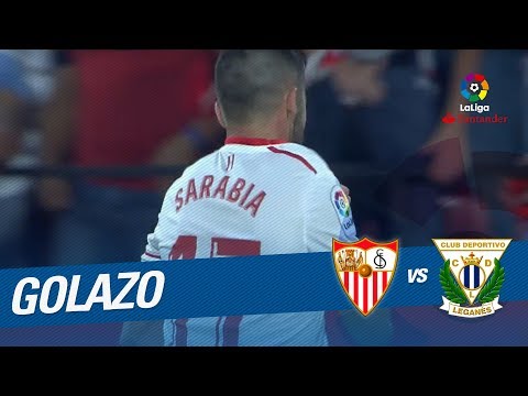 Golazo de Sarabia (2-1) Sevilla FC vs CD Leganés