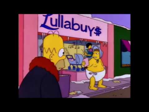 The Simpsons - Barney Gumble - Come Back Diaper