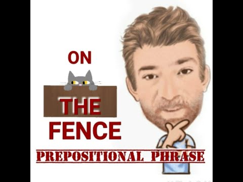 English Tutor Nick P Prepositional Phrase (131) On the Fence - Origin