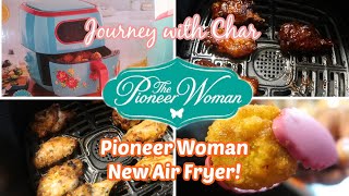 NEW PIONEER WOMAN 6.3QT. AIR FRYER REVIEW! FIRST TIME USING An AIR FRYER! PERFECT GIFT IDEA!