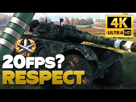 EBR 105: Respect, 3rd MoE on wooden PC - World of Tanks