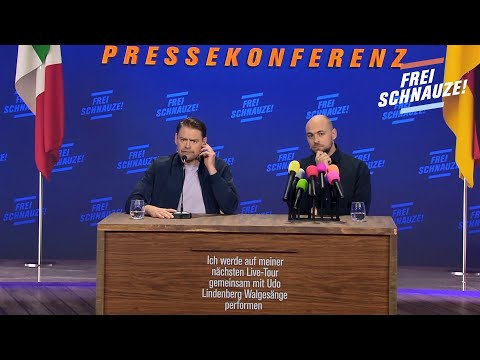 "Walgesänge mit Udo Lindenberg" – eine Pressekonferenz der ganz anderen Art | Frei Schnauze
