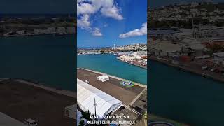 Msc Virtuosa in Fort de France ⛴️ Martinica with msc friend Thiago Leonardo Egisto #MSCVirtuosa