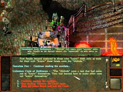 Circle of Zerthimon 1 / 8 - Let's play PLANESCAPE TORMENT - part 96 - hardest difficulty - HD