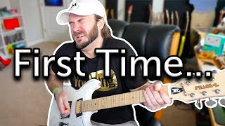 Video thumbnail for Playing "Microtonal Guitar" for the First Time... by Musick