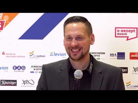Pressekonferenz Playoff Spiel 5 Medipolis SC Jena vs Uni Baskets Paderborn