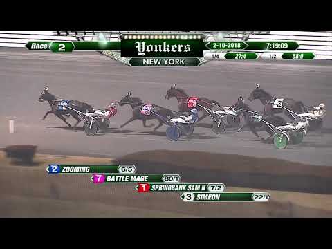 10/2/18, Yonkers - 2ème course - 20.000$